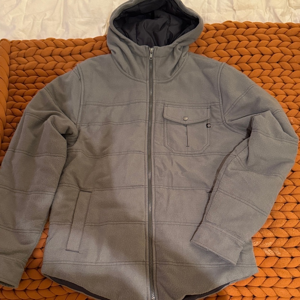 Men's Marmot Gray Banyons Insulated Hoodie